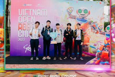 Nguyen Khuyen DANASH đứng vị trí thứ 3 vòng thử thách VIETNAM OPEN ROBOTICS CHALLENGE