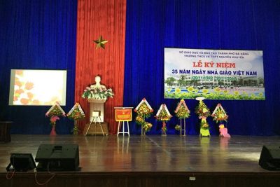 LỄ KỶ NIỆM 35 NĂM NGÀY NHÀ GIÁO VIỆT NAM